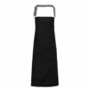 District Waxed Look Denim Bib Apron