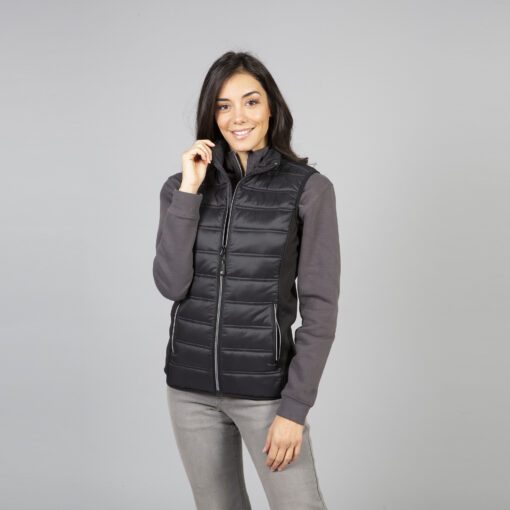 Gilet in Tessuto Ibrido Impermeabile e Traspirante Woman