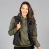 Gilet in Tessuto Ibrido Woman