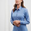 Women Shirt Longsleeve Poplin