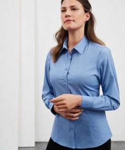 Women Shirt Longsleeve Poplin