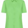 Women Shirt Shortsleeve Poplin
