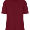 Women Shirt Shortsleeve Poplin