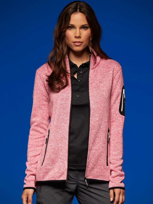 Women Knitted Fleece Jacket