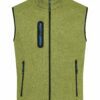 Men Knitted Fleece Vest