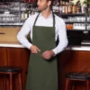 Bistro Apron Basic With Buckle And Pocket