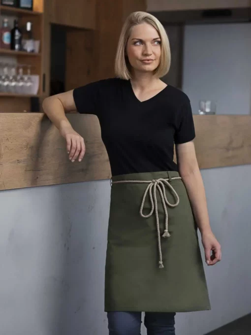 Waist Apron with cords