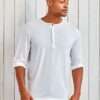 Men's Long John Roll Sleeve Tee