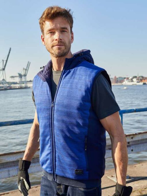 Men Padded Hybrid Vest