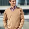 Men V-Neck Pullover