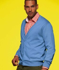 Men V-Neck Cardigan