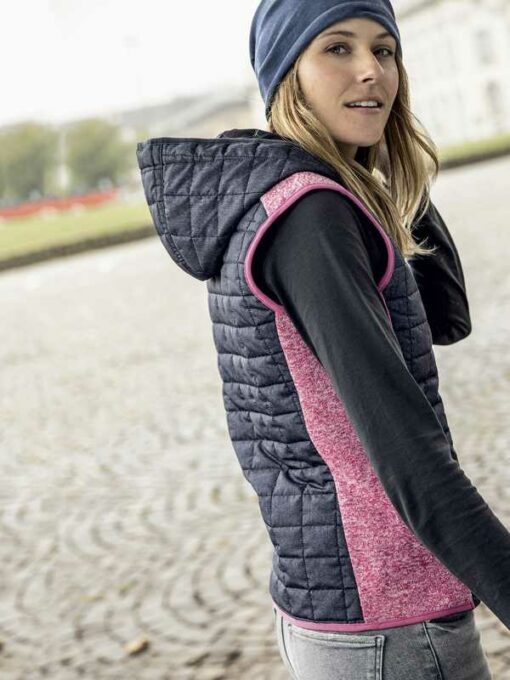 Women Knitted Hybrid Vest