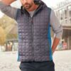 Men Knitted Hybrid Vest