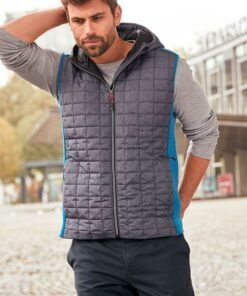 Men Knitted Hybrid Vest