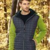 Men knitted Hybrid Jacket