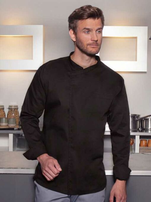 Pull-over Chef's Shirt Long-Sleeve Basic