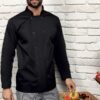 Long Sleeve Press Stud Chef's Jacket