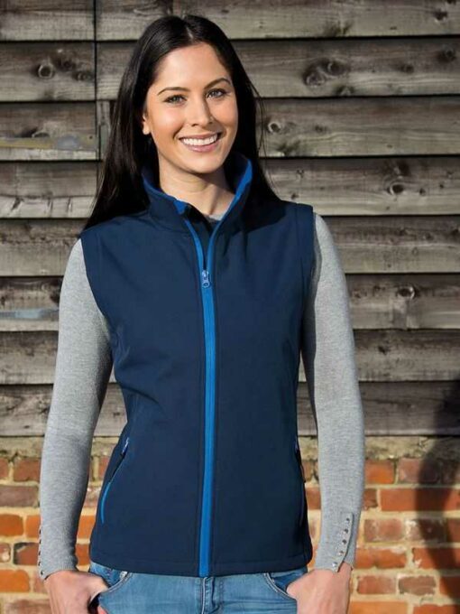 Womens Printable Softshell Bodywarmer