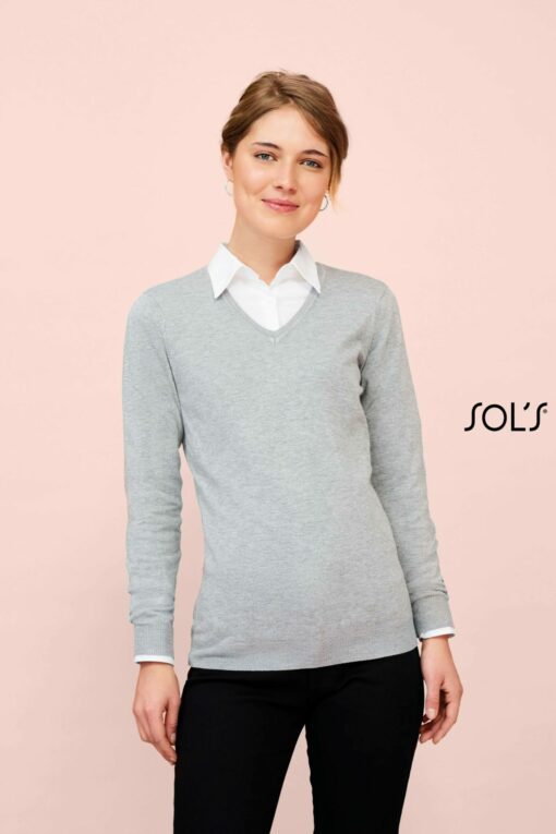 Pullover Donna Collo a V