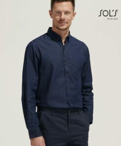 Camicia Uomo In Denim