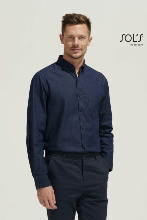 Camicia Uomo In Denim