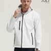 Giacca Uomo Softshell Con Cappuccio