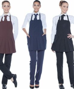 Grembiule gessato donna