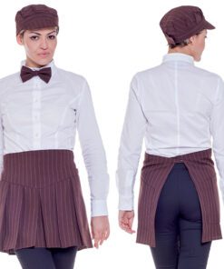 Grembiulino donna gessato