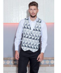 Grembiule Maschile antimacchia con inserti in Ecopelle