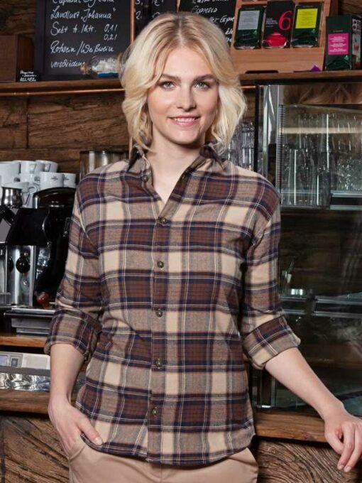 Ladies' checked blouse Urban-Trend