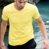 T-shirt Uomo Elasticizzata Collo a V
