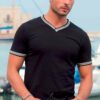 T-shirt Uomo Collo a V