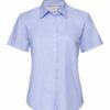 Women Short Sleeve Easy Care Oxford Shirt