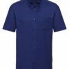 Men Short Sleeve Easy Care Oxford Shirt