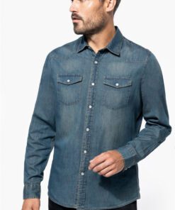 Camicia Denim Uomo