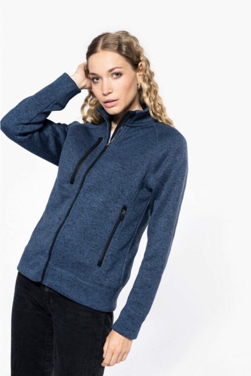 Giacca Screziata Donna full zip