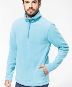 Giacca Uomo in Micropile zip a 1/4