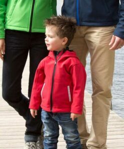 Junior Hooded Soft Shell Jacket
