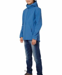 Giacca Softshell bambino con cappuccio