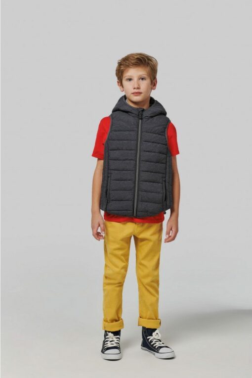 Gilet bambino con cappuccio