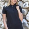 Polo donna collo coreano