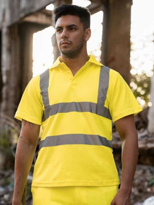 Hi-viz Polo Shirt