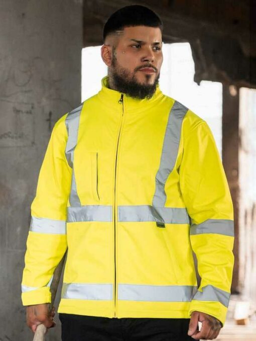 Hi-Viz Softshell Jacket