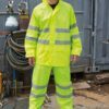 High Viz Waterproof Suit