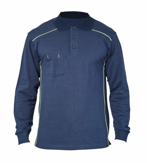 Bruxelles Work Long Sleeve Polo