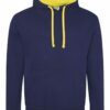 Bi-colours Varsity Hoodie