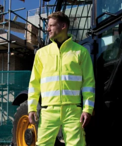 High Visibility Security Soft Shell Jacket