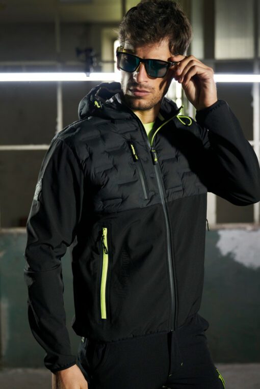 Sock Hybrid Man Jacket U-Power