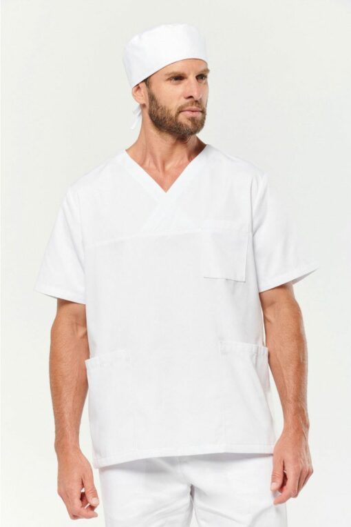 Policotton Unisex Short Sleeve Tunic