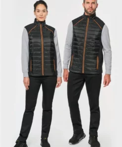 Bi-Fabrics Padded Vest